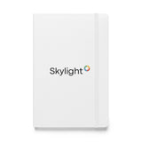 Skylight Hardcover bound notebook - Black Print