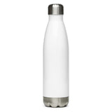 Stainless steel water bottle - Vertical White