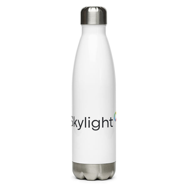 Stainless steel water bottle - White